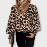 Joana - Stylowa Bluzka w Leoparda