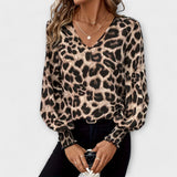 Joana - Stylowa Bluzka w Leoparda