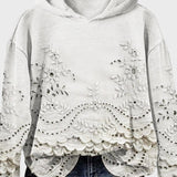 Bluza z Kapturem z Koronką