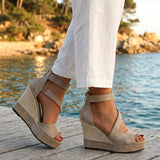 Monica | Espadryle na Lato z Zamkiem