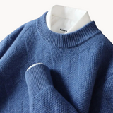 Valentino - Sweter z Wzorem Jacquard