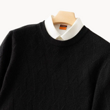 Valentino - Sweter z Wzorem Jacquard