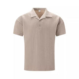Koszula Polo - Tekstura Jacquard Relaxed
