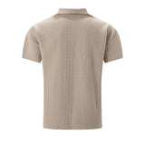 Koszula Polo - Tekstura Jacquard Relaxed