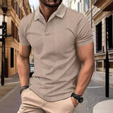 Koszula Polo - Tekstura Jacquard Relaxed