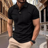 Koszula Polo - Tekstura Jacquard Relaxed