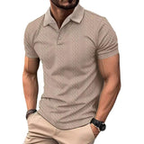 Koszula Polo - Tekstura Jacquard Relaxed