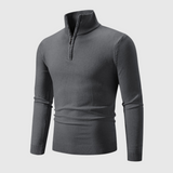 Sweter - Mieszanka Miękkiej Dzianiny