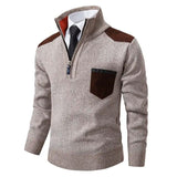 Sweter z dzianiny - Z kołnierzykiem