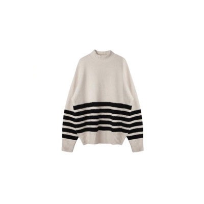 Sweter w pasy