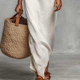 Aveline™ | Sukienka Maxi Off-Shoulder z Rękawami Nietoperza
