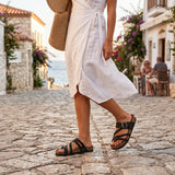 Sandały Bio Z Plecionymi Paseczkami